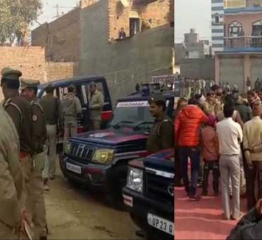 हंगामे के डर से पुलिस ने रोकी संगीत सोम की महापंचायत, साउंड सिस्टम फेंका