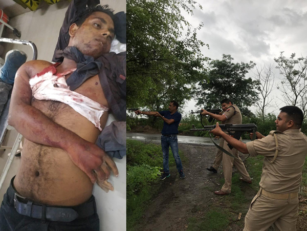हरियाणा का कुख्यात रविन्द्र कालिया और मुजफ्फरनगर का अमित शेरू जितेंद्र सरगम ने मार गिराए