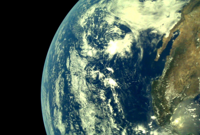 VIDEO: चन्द्रयान के कैमरे से देखिए खूबसूरत धरती