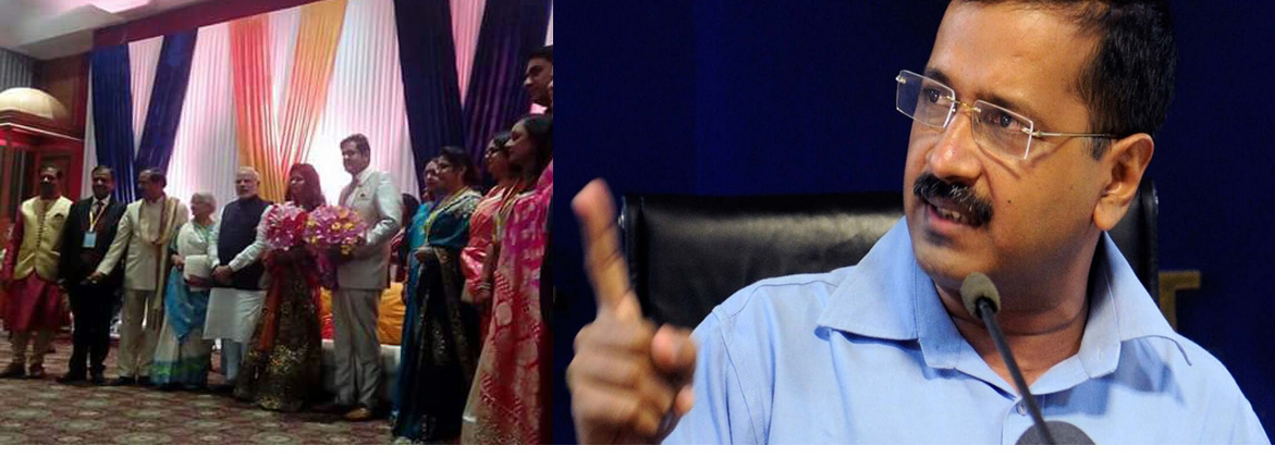 अरविंद केजरीवाल ने फिर बोला डा.महेश शर्मा पर हमला
