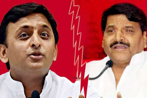 अखिलेश के खिलाफ चाचा की बगावत, 'मुलायम के लोग' नाम से नए आॅफिस का किया उद्घाटन