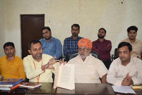 राम मंदिर ट्रस्ट में गुर्जर समाज की भागीदारी होने की मांग