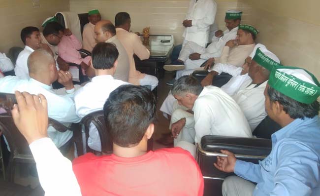 भारतीय किसान यूनियन लोक शक्ति की मासिक पंचायत का आयोजन