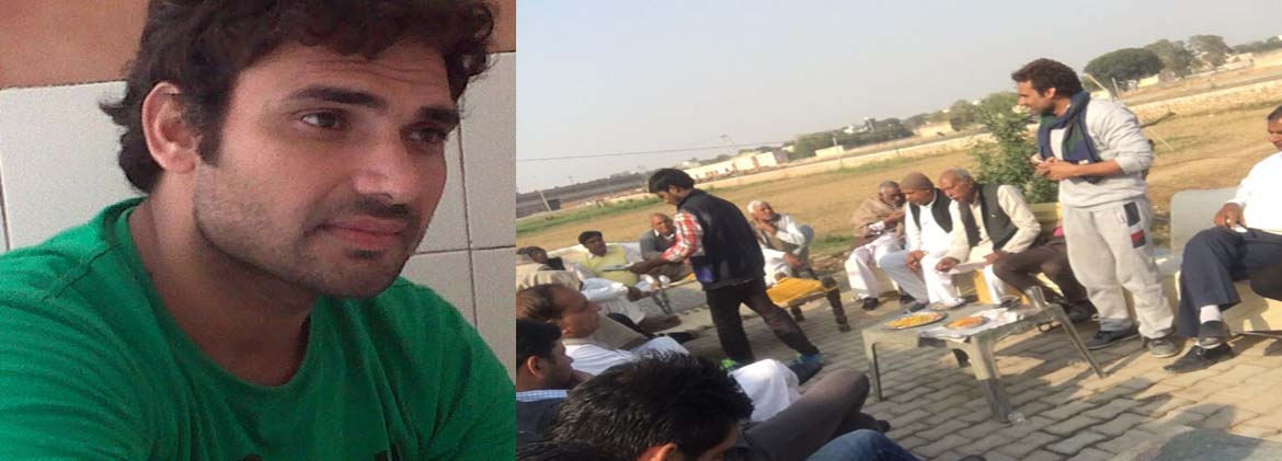 आम आदमी पार्टी के किसान नेता मनवीर भाटी दादरी विधानसभा से लड़ेंगे चुनाव