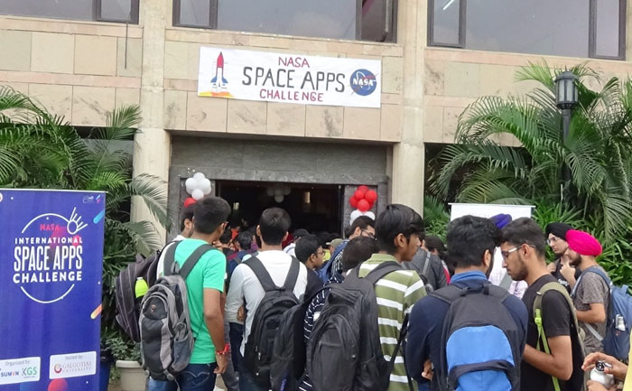 गलगोटिया विश्वविद्यालय में दो दिवसीय नासा स्पेस ऐप चैलेंज हैकाथाॅन प्रतियोगिता का आयोजन