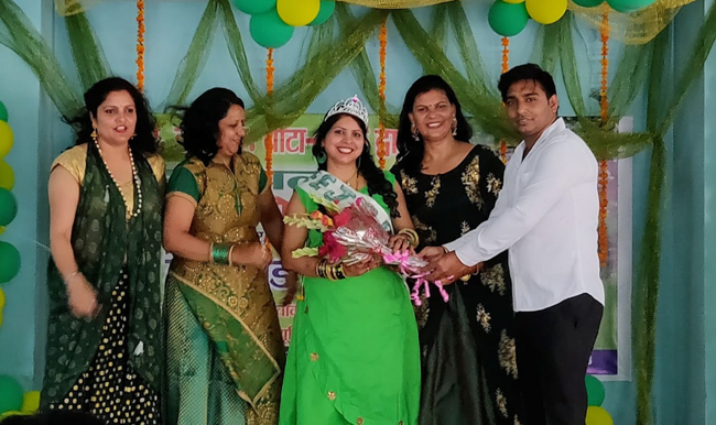 शिल्पी गुप्ता को मिला मिस तीज क्वीन का ताज