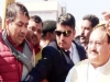 जेपी नड्डा का अतुल शर्मा ने किया स्वागत